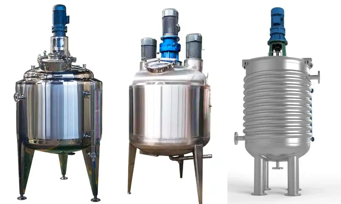 Stainless steel mixing tank