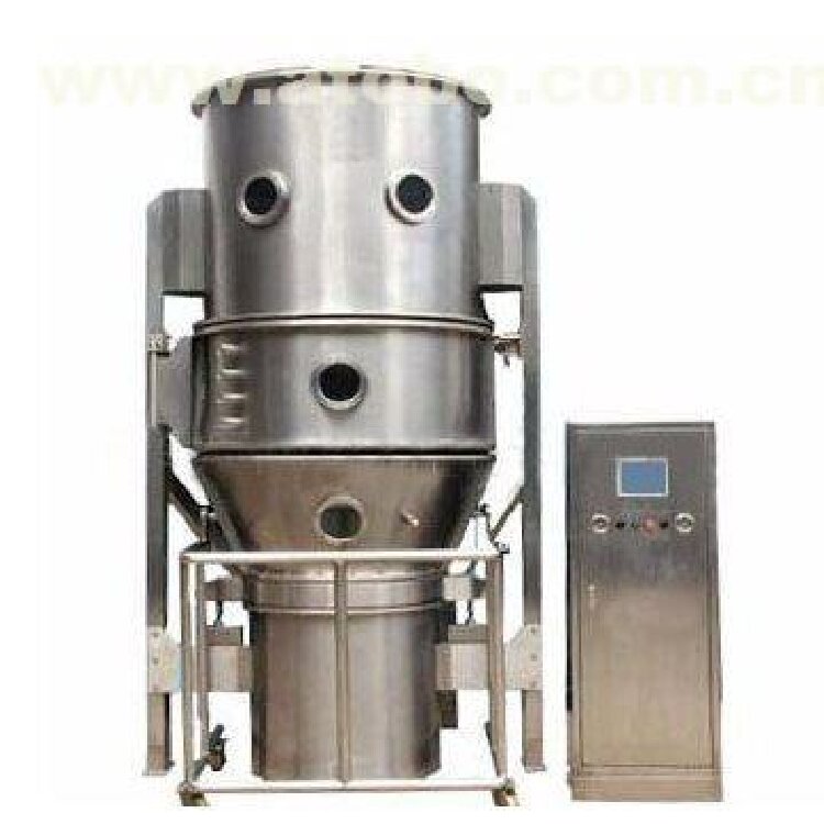 MPG inert particle fluidized bed drying machine