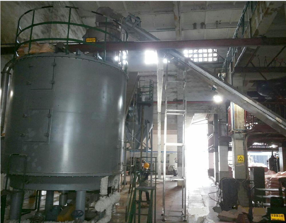 Installation and commissioning of ammonium sulfate disc dryer